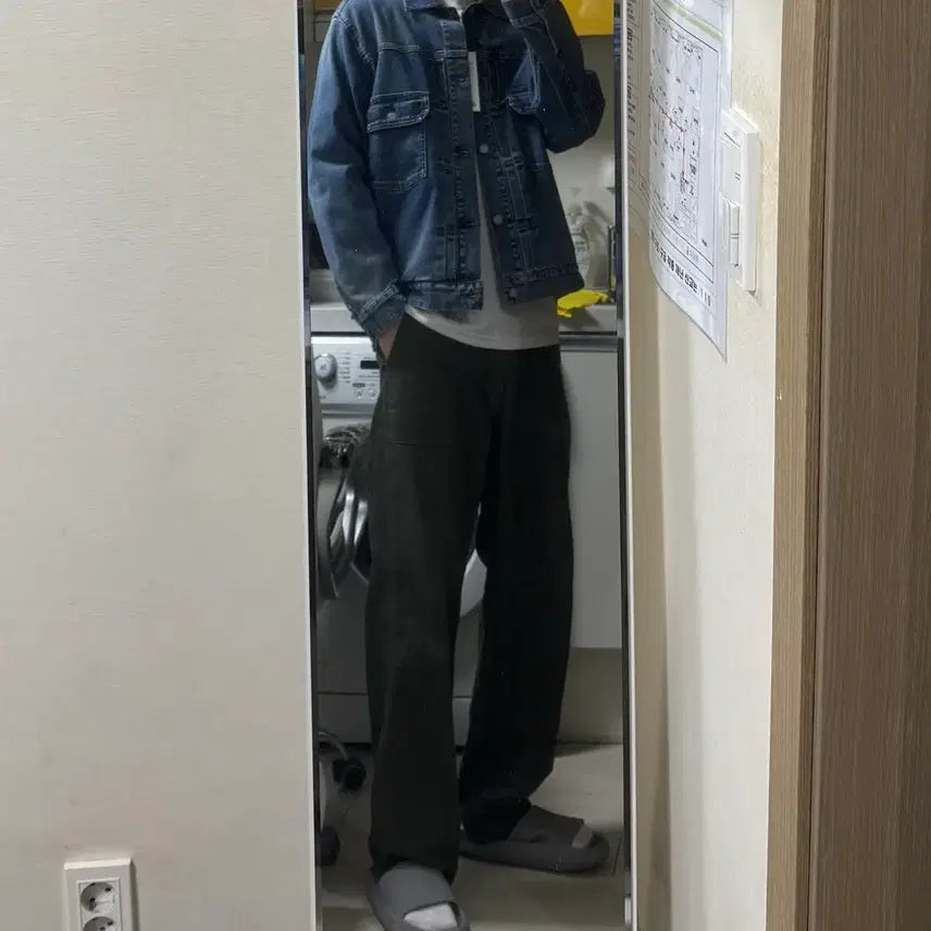 [BUNJANG] Uniqlo Denim Trucker Jacket XL / [XL]유니클로 데님자켓 청자켓