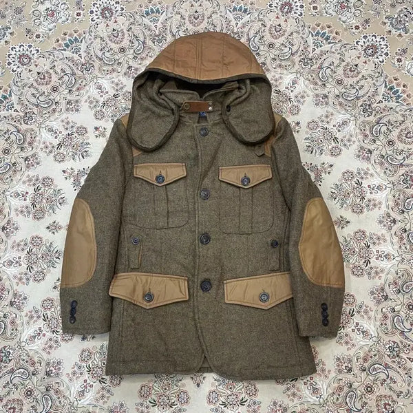 [BUNJANG] CP Company 14FW Shetland Wool Hunting Jacket / 14fw cp컴퍼니 셔틀랜드 울 헌팅자켓