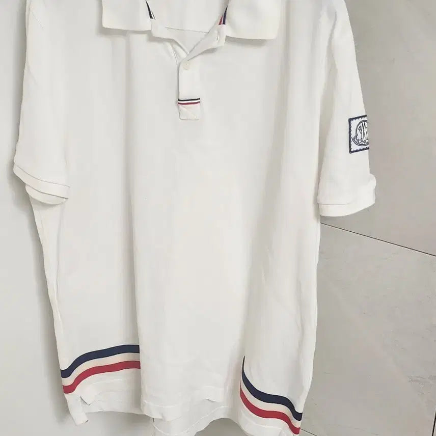[BUNJANG] Moncler Gamme Bleu Cotton Polo T-Shirt XXL / 몽클레어 감마블루티셔츠