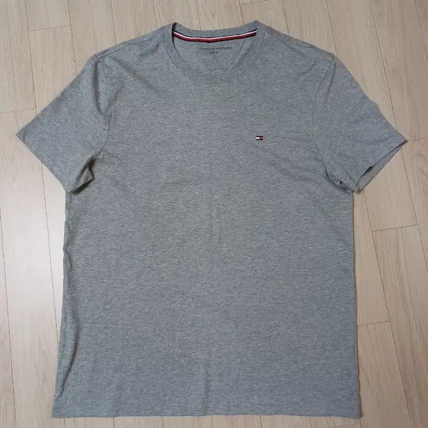 [BUNJANG] Tommy Hilfiger Short Sleeve T-Shirt Gray / 타미힐피거 반팔 티셔츠 그레이