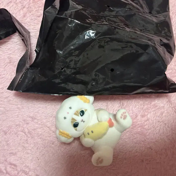 [BUNJANG] Sanrio Mofusand Fluffy Corgi Figure / 산리오 모후샌드 플로키 피규어 코기뮹 새상품
