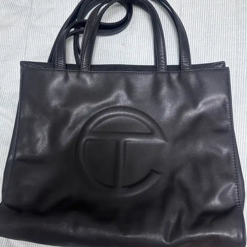 [BUNJANG]  Telfar Large Black Bag / 비이커에서 구입한 텔파 라지 블랙