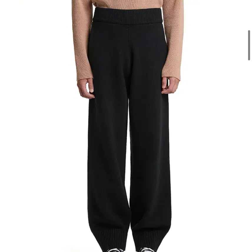 [BUNJANG] Trunk Project Wool Cashmere Knit Pants Black L / 트렁크프로젝트 울 캐시미어 니트 팬츠 블랙 L