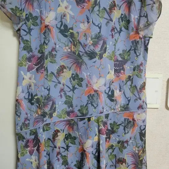 [BUNJANG] Crocodile Romantic Floral Pattern Long Dress / 크로크다일 로맨틱 플로럴 패턴 원피스