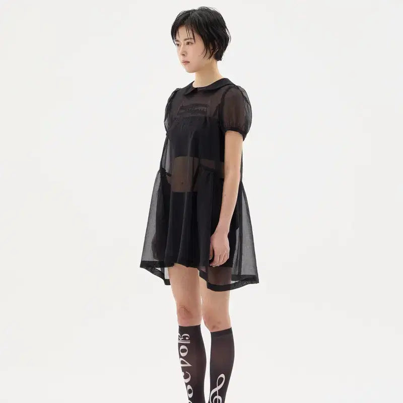 [BUNJANG] Bokbok Melody Dress Black / 복복 멜로디 돌 드레스 블랙