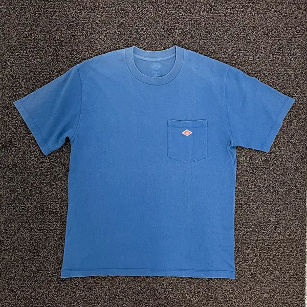 [BUNJANG] DANTON Cotton Short Sleeve T-Shirt / 단톤 반팔 티셔츠 (40)