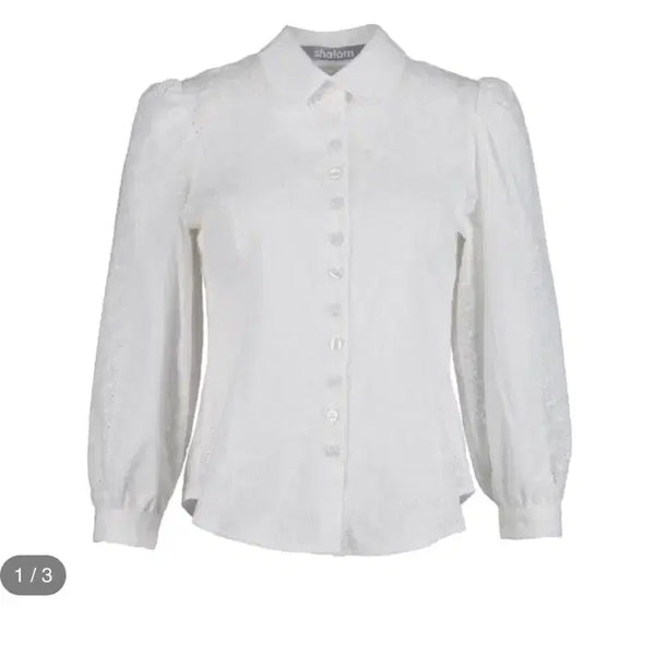 [BUNJANG] Shalom Club Pillow Blouse White / 샬롬클럽 PILLOW BLOUSE WHITE 블라우스