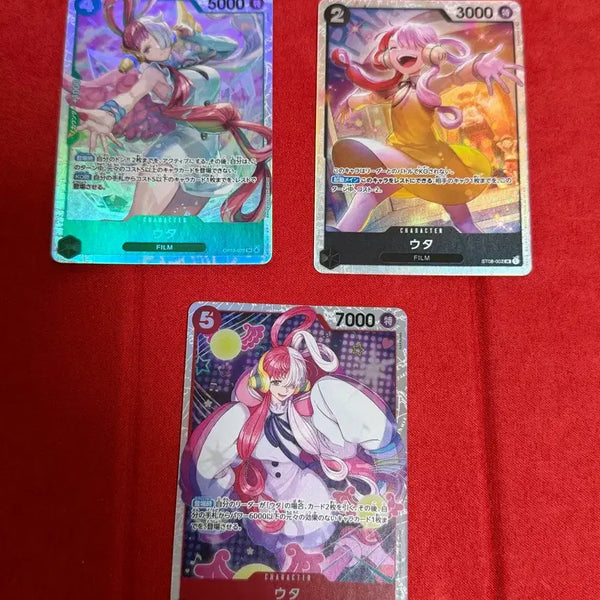 [BUNJANG] One Piece Card Uta Set of 3 / 원피스 카드 우타 3종 팝니다!