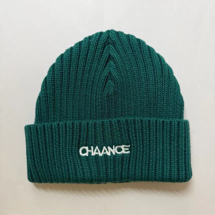 [BUNJANG] Chance Signature Beanie Green / 챈스 chaance 비니 시그니처 비니 그린