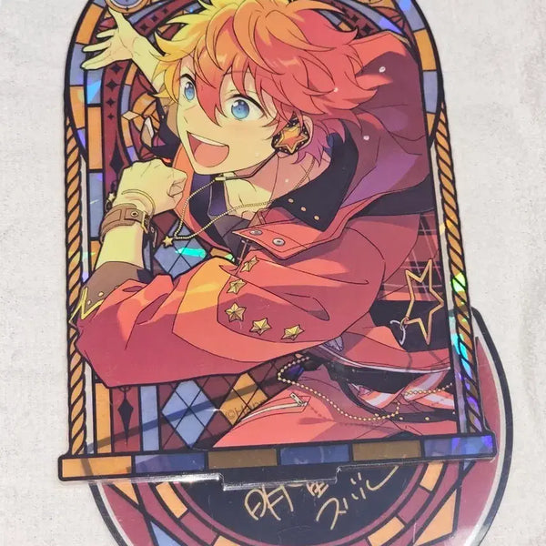 [BUNJANG] Ensemble Stars! Subaru Akehoshi Stained Glass Acrylic Stand / 앙스타 스테인드 글라스 아크릴 스탠드 스바루와 라이브티켓