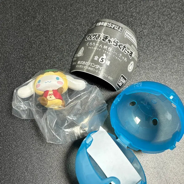 [BUNJANG] Sanrio Cinnamoroll Tanuki Yokai Gacha Figure / 산리오 시나모롤 너구리 요괴 가챠