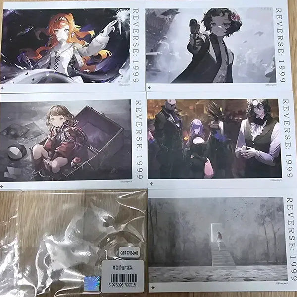 [BUNJANG] Reverse 1999 Initial Illustration Postcard Set / 리버스1999 초기일러 엽서 세트