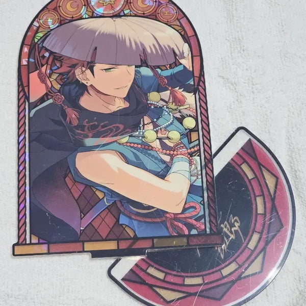 [BUNJANG] Ensemble Stars! Stained Glass Acrylic Kuro / 앙스타 스테인드 글라스 아크릴 쿠로