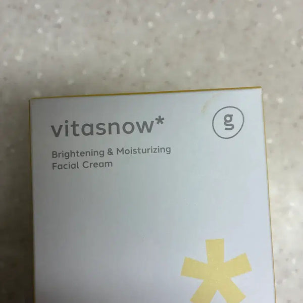 [BUNJANG] Vitasnow Brightening & Moisturizing Facial Cream 50ml / 비타스노우 브라이트닝&모이스춰라이징 페이셜 크림 50ml