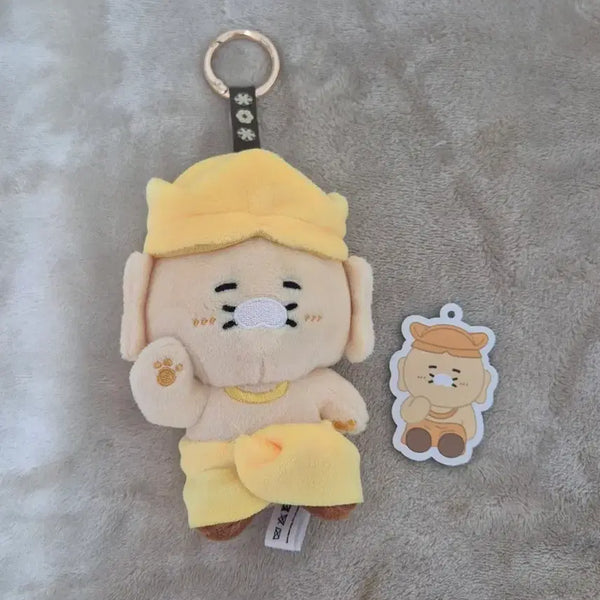 [BUNJANG] Mootz x Kakao Friends Chu-si Gilt-Bronze Buddha Statue Plush / 뮷즈 카카오프렌즈 춘식이 반가사유상 인형
