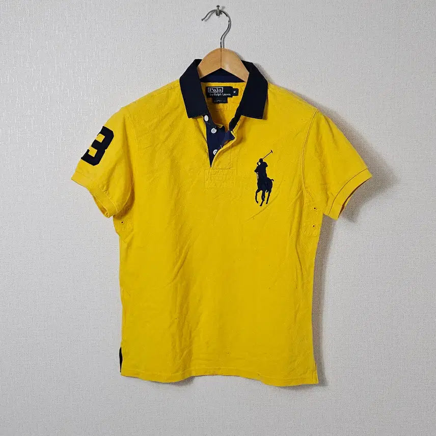 [BUNJANG] Polo Ralph Lauren Big Pony Rugby Short Sleeve Polo Shirt - Medium / 폴로 랄프로렌 빅포니 럭비 반팔 카라티 피케티 치프키프 M (매장정품)