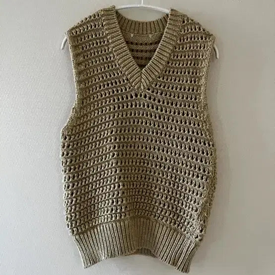 [BUNJANG] Unique Knit Vest / 유니크한 니트베스트