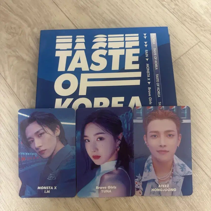 [BUNJANG] PEPSI Taste of Korea 2021 Album Hongjoong, I.M, Yoona Photocard Bundle / 펩시 TASTE OF KOREA 2021 앨범 에이티즈 홍중 몬스타엑스 아이엠 브레이브걸스 브브걸 유나