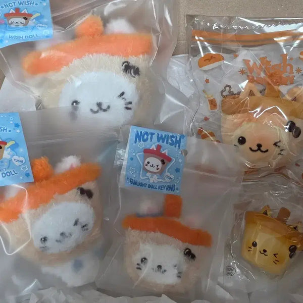 [BUNJANG] NCT WISH Bubble Nyan Wish Doll Bundle Set (Sealed) / nct wish 엔시티위시 버블냥 위시돌 미개봉 일괄
