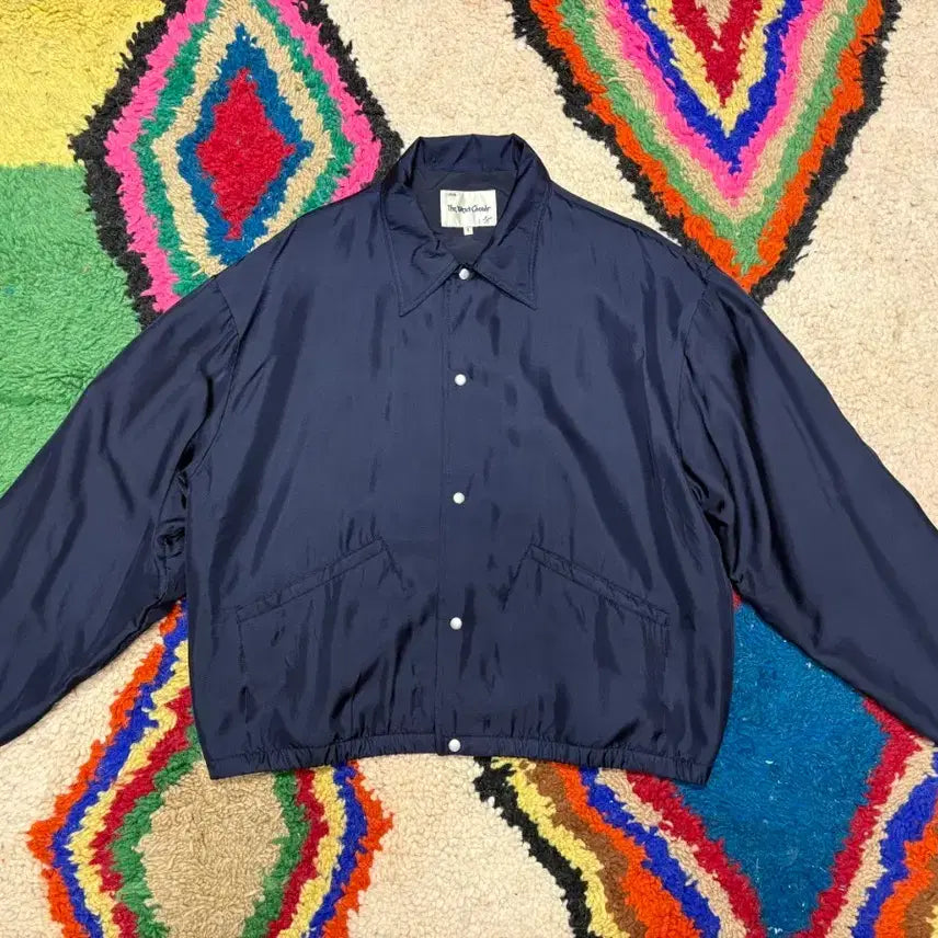 [BUNJANG] WEGO Silk Coach Jacket / (1)뤡코즈 Driver Jacket
