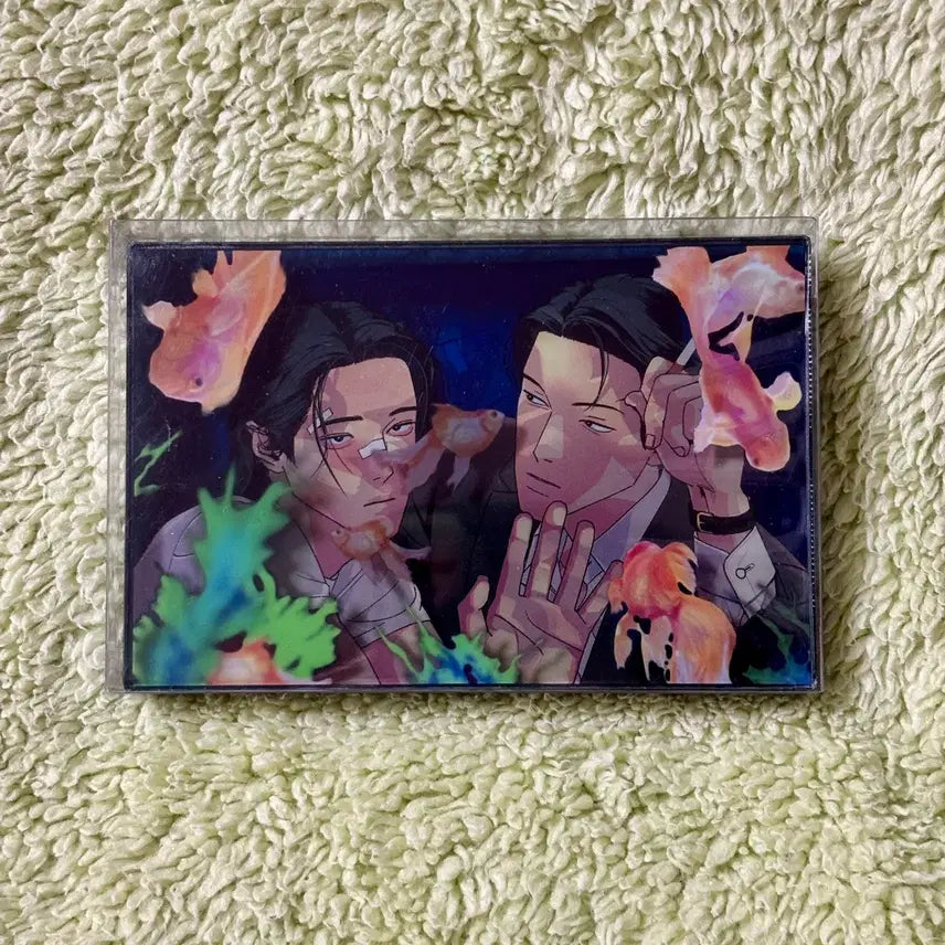 [BUNJANG] Joopyung Aquarium Acrylic Block Photocard (Sealed) / [현물 미개봉] 주의 평화 주평 어항 아크릴 블록 포카