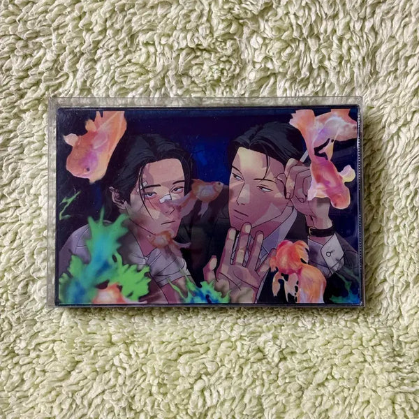 [BUNJANG] Joopyung Aquarium Acrylic Block Photocard (Sealed) / [현물 미개봉] 주의 평화 주평 어항 아크릴 블록 포카