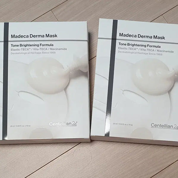 [BUNJANG] Dongkook Pharmaceutical Centella Whitening Mask Pack (2 Boxes, 20 Sheets) / (최신상) 동국제약 마데카 미백 마스크팩 2박스 20매