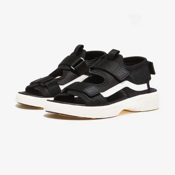 [BUNJANG] Vans Victor Black White Sandals / 반스 빅터 블랙 화이트 샌들