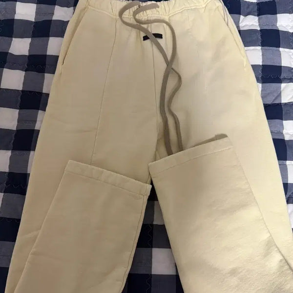 [BUNJANG] Fear of God Sweatpants Beige / 피어오브갓 스웻팬츠 새상품