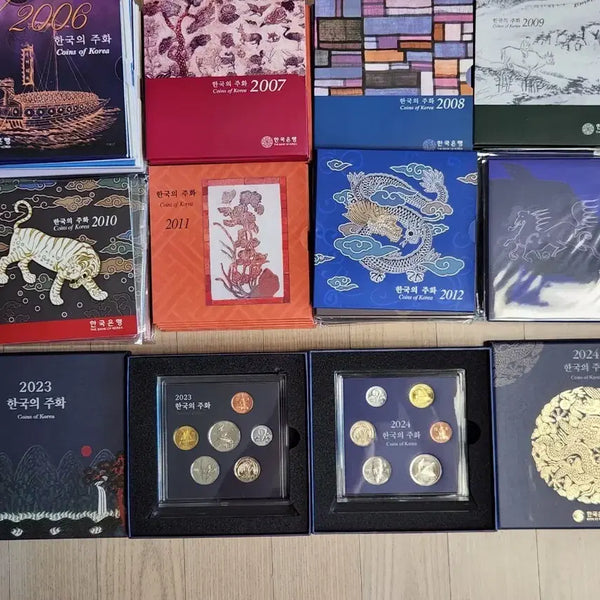 [BUNJANG] 2023-2024 Korean Coin Set / 현용 주화  23년.24년 2세트