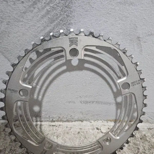 [BUNJANG] Kapustein Lemus Chainring Silver 48T / 카파스테인 레뮤스 체인링 실버 판/교