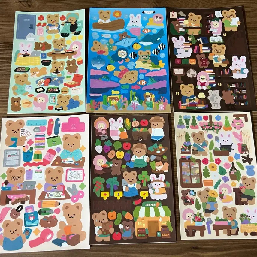 [BUNJANG] Seal Sticker Bundle Set / 씰스티커 처분 일괄9