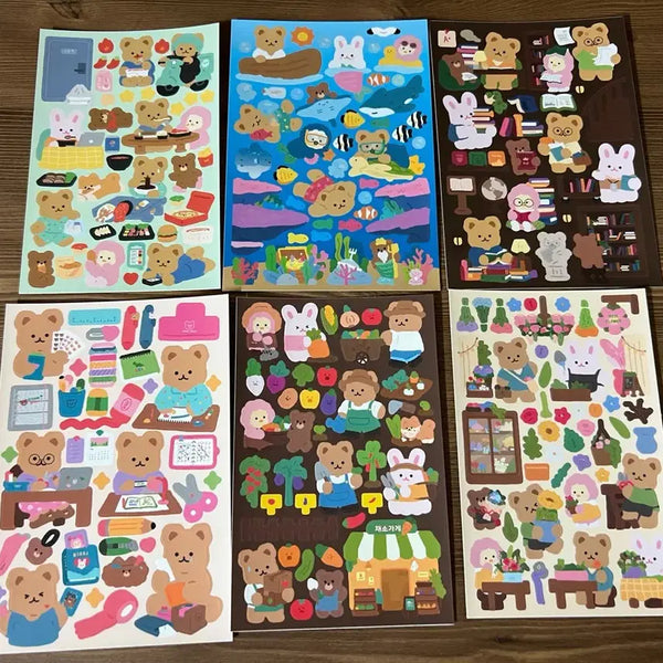 [BUNJANG] Seal Sticker Bundle Set / 씰스티커 처분 일괄9