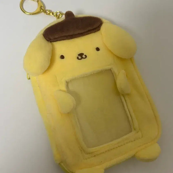 [BUNJANG] Sanrio Pompompurin Acrylic Cheki Pouch / 산리오 폼폼푸린 아크릴 체키 파우치