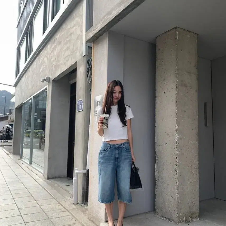 [BUNJANG] Anderson Double Pocket Bermuda Shorts / 언더슨 더블 포켓 버뮤다 팬츠