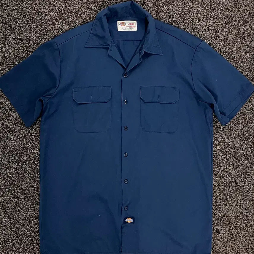 [BUNJANG] Dickies Short Sleeve Work Shirt (L) / 디키즈 반팔 워크셔츠 (L)