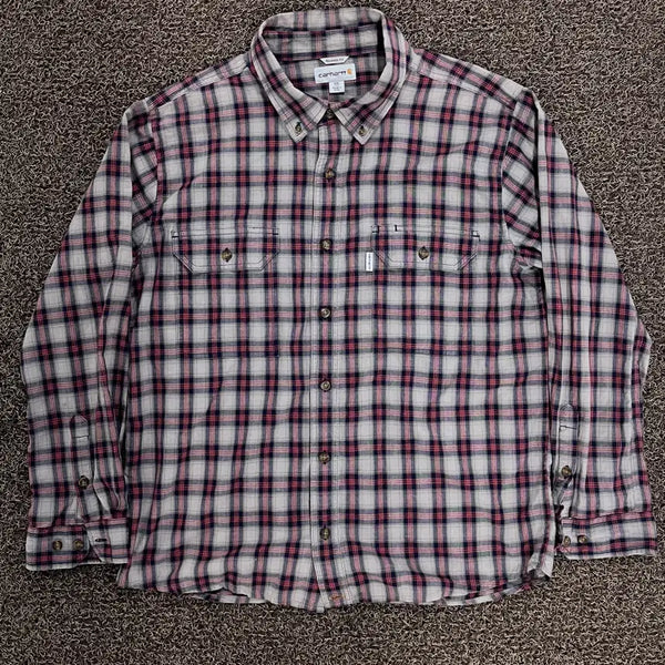 [BUNJANG] Carhartt Transitional Checkered Shirt (2XL) / 칼하트 간절기 체크셔츠 (2XL)