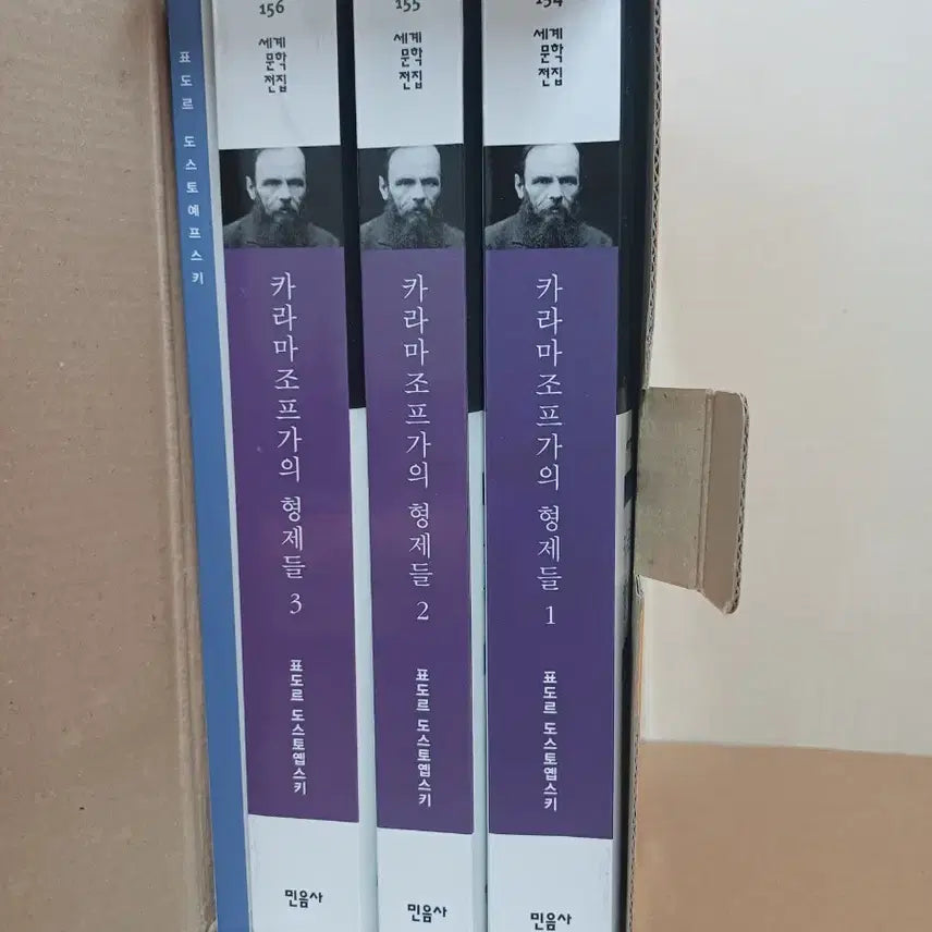 [BUNJANG] Fyodor Dostoevsky The Brothers Karamazov Volumes 1-3 Set / 도스토옙스키 카라마조프가의 형제들 1-3권 세트
