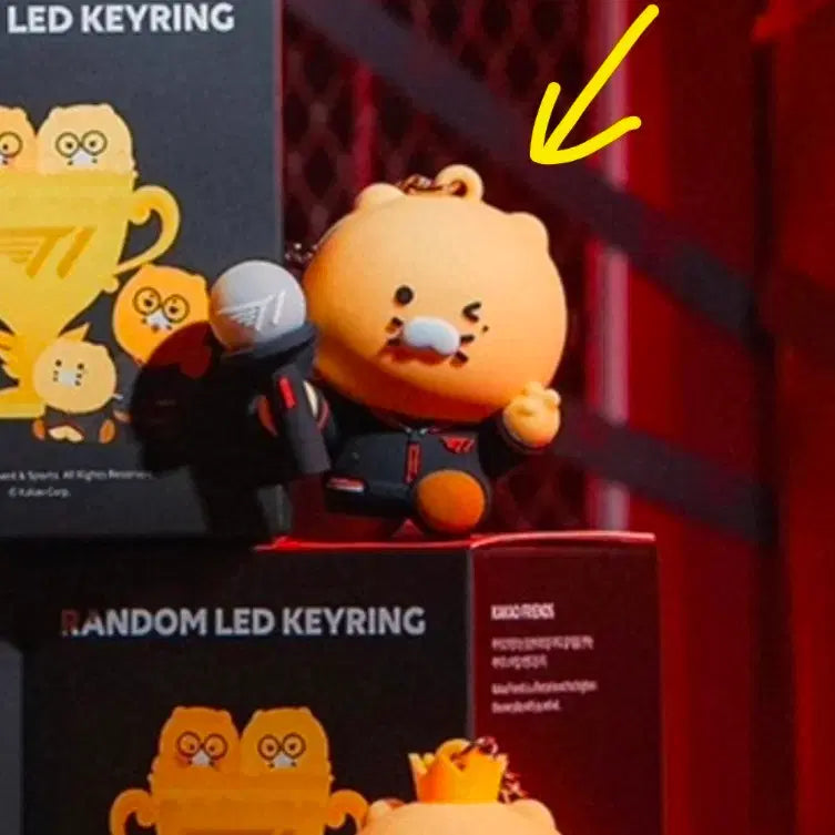 [BUNJANG] T1 Keria 2025 Chunsik Random LED Figure Keyring / (미개봉/반택포함) T1 케리아 25년 춘식이 랜덤 LED 피규어 키링 양도
