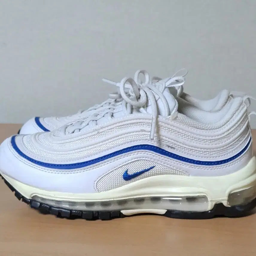 [BUNJANG] Nike Air Max 97 White/Blue (230mm) / 나이키 230 에어맥스 97 화이트블루
