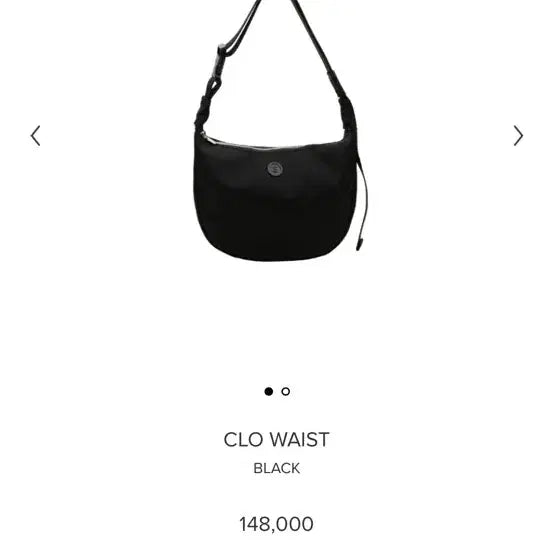 [BUNJANG] Minuit Minute Clo Waist Bag Nylon / 미닛뮤트 클로 웨이스트 블랙