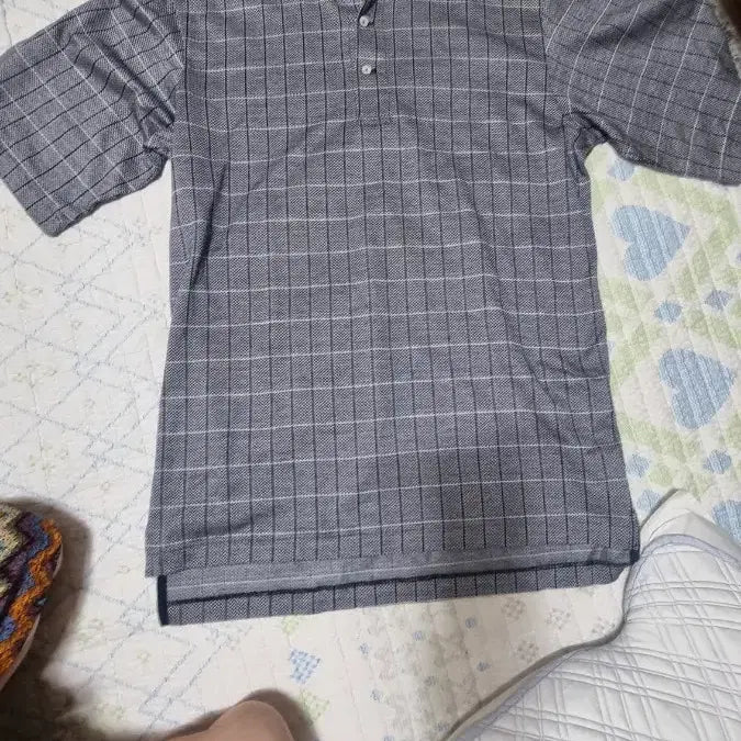 [BUNJANG] Polo Ralph Lauren Golf Check Pattern Polo T-Shirt / 폴로  골프 랄프로렌   카라 티셔츠 새상품