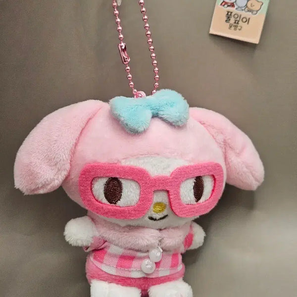 [BUNJANG] Sanrio My Melody Nerd Keyring / 마이멜로디 너드 키링. 새상품.산리오