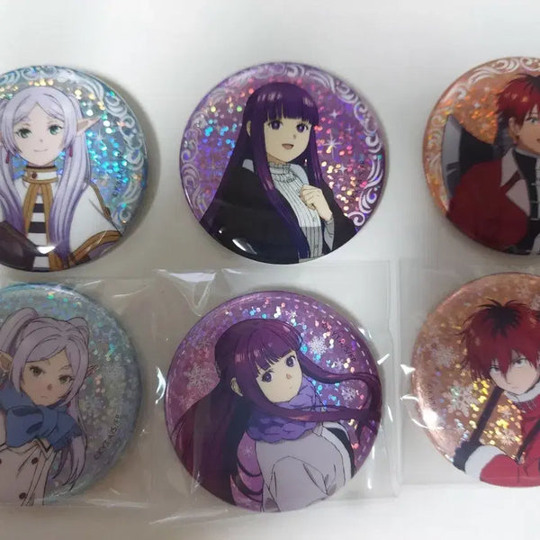 [BUNJANG] Frieren: Beyond Journey's End Fern & Stark Can Badge Set / 장송의 프리렌 페른 슈타르크 캔뱃지 세트 팝니다