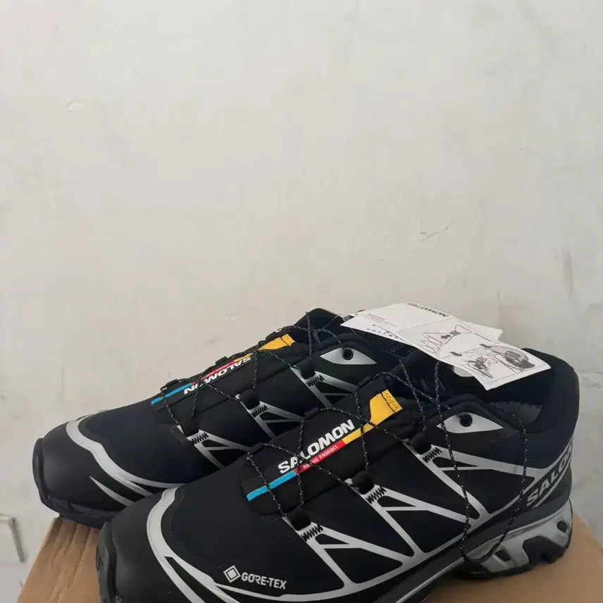 [BUNJANG] Salomon XT-6 GORE-TEX Black Silver Running Shoes 275mm / 살로몬 XT-6 고어텍스 블랙 실버 275MM