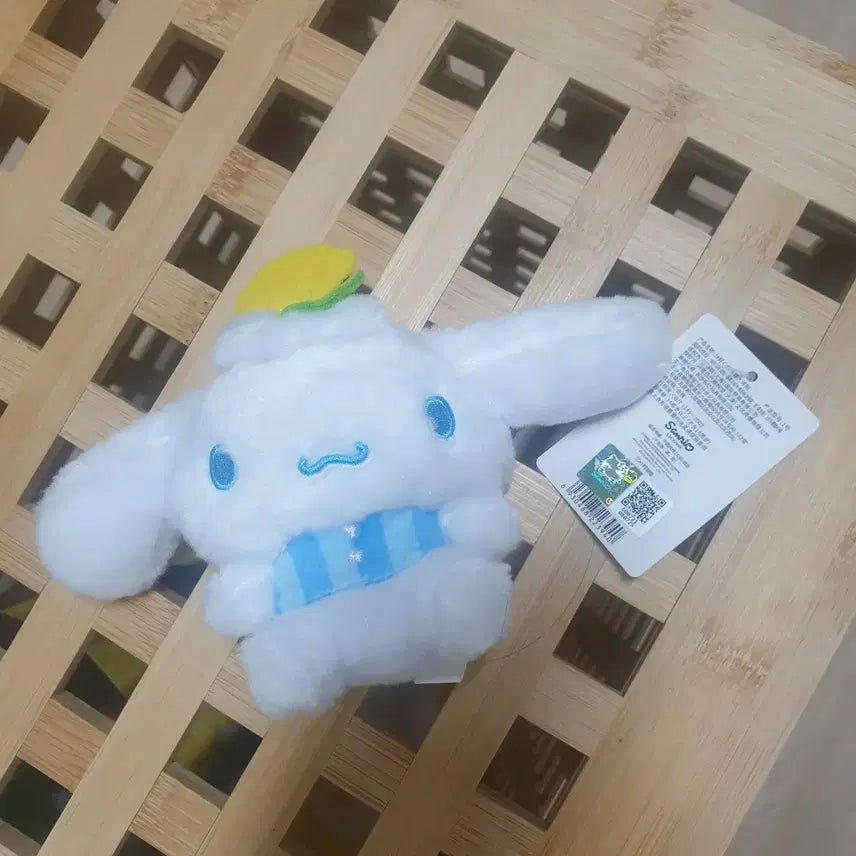[BUNJANG] Sanrio Cinnamoroll Plush Keychain / 산리오 시나모롤 키링 인형