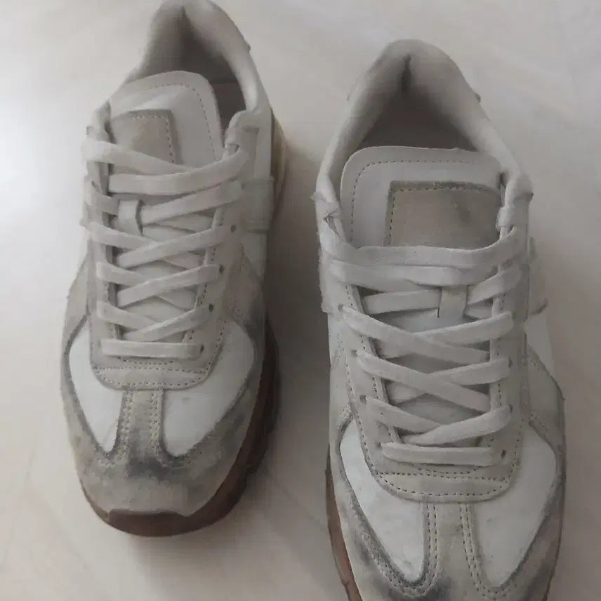 [BUNJANG] Maison Margiela Retrofit Style Sneakers White 250 / 메종 마르지엘라 레트로핏st 스니커즈 화이트250