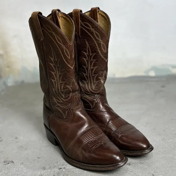 [BUNJANG] Tony Lama 90's Vintage Cowboy Western Boots / [270] 90's 빈티지 토니라마 카우보이 웨스턴 부츠 에이징