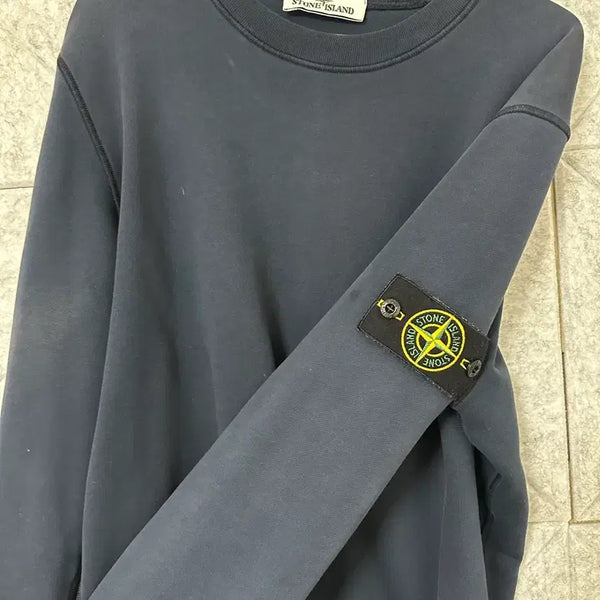 [BUNJANG] Stone Island Sweatshirt Navy M / 스톤아일랜드 맨투맨  네이비 M