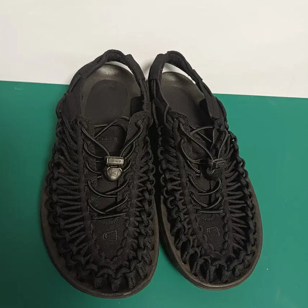 [BUNJANG] KEEN UNEEK BLACK/BLACK Women's Sandals (US 8 / 250mm) / 킨 유니크 블랙 (KEEN UNEEK BLACK) - 여성 250 (US 8)